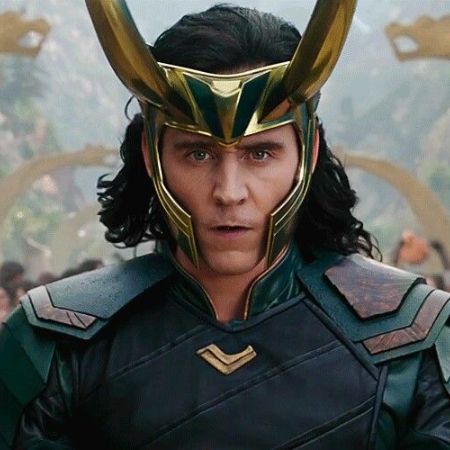 Loki wearing his Horns